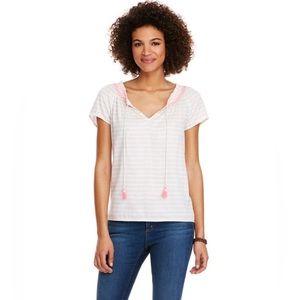 159. Vineyard Vines Broadway stripes mocked top!